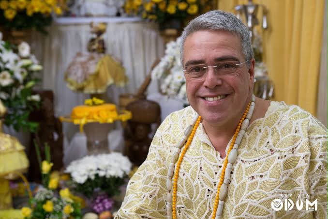 Pai Pedro de Oxum, fundador e líder espiritual do Ilê Oxum Docô